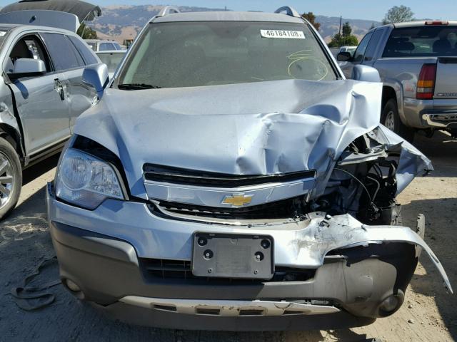 3GNAL2EK6DS583018 - 2013 CHEVROLET CAPTIVA LS 蓝色 照片 10