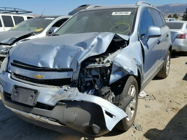 3GNAL2EK6DS583018 - 2013 CHEVROLET CAPTIVA LS 蓝色 照片 2