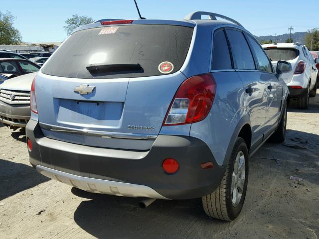 3GNAL2EK6DS583018 - 2013 CHEVROLET CAPTIVA LS 蓝色 照片 4