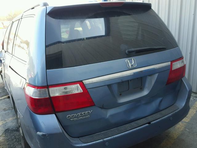 5FNRL38856B032690 - 2006 HONDA ODYSSEY TO BLUE photo 9