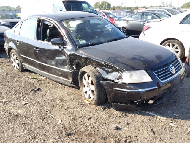 WVWRH63B43P114286 - 2003 VOLKSWAGEN PASSAT GLX BLACK photo 1