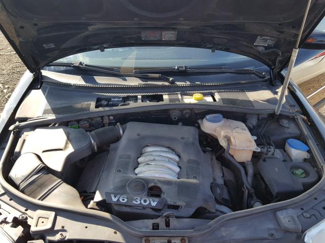 WVWRH63B43P114286 - 2003 VOLKSWAGEN PASSAT GLX BLACK photo 7