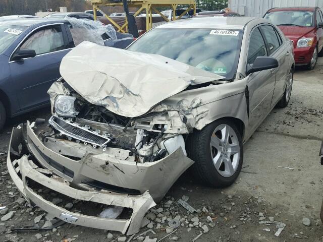 1G1ZB5E08CF343477 - 2012 CHEVROLET MALIBU LS თაფლისფერი ფოტო 2