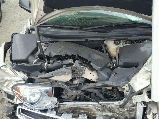 1G1ZB5E08CF343477 - 2012 CHEVROLET MALIBU LS თაფლისფერი ფოტო 7