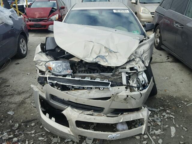 1G1ZB5E08CF343477 - 2012 CHEVROLET MALIBU LS თაფლისფერი ფოტო 9