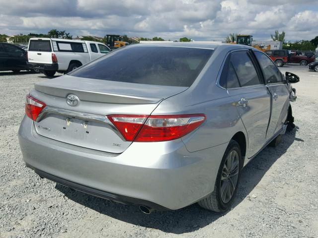 4T1BF1FKXHU635071 - 2017 TOYOTA CAMRY LE GRAY photo 4