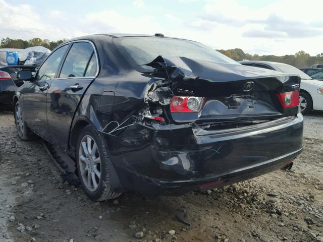 JH4CL96916C037210 - 2006 ACURA TSX BLACK photo 3