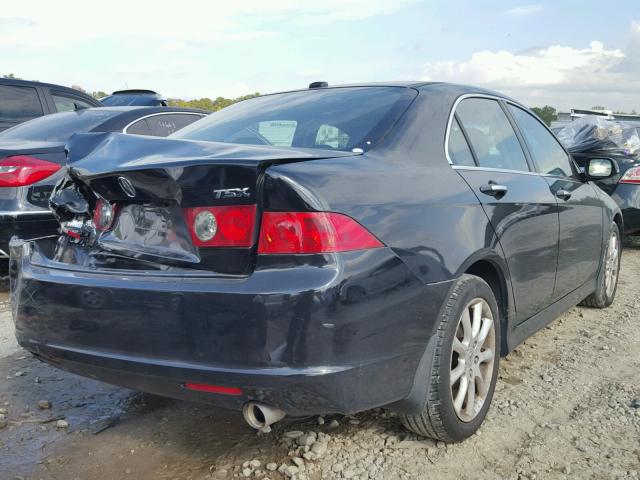 JH4CL96916C037210 - 2006 ACURA TSX BLACK photo 4