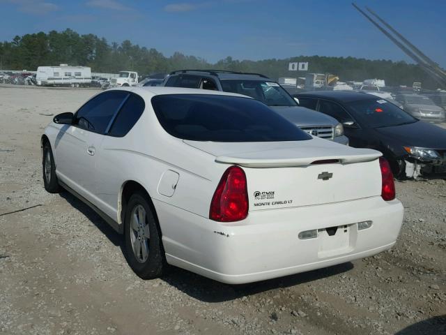 2G1WM15K069225542 - 2006 CHEVROLET MONTE CARL WHITE photo 3