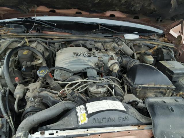 2FACP74F9MX142151 - 1991 FORD CROWN VICT BROWN photo 7