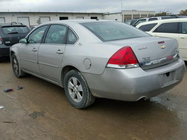 2G1WT55K069400544 - 2006 CHEVROLET IMPALA LT SILVER photo 3