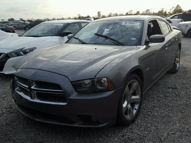 2B3CL5CT3BH571876 - 2011 DODGE CHARGER R/ GRAY photo 2