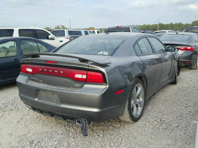 2B3CL5CT3BH571876 - 2011 DODGE CHARGER R/ GRAY photo 4