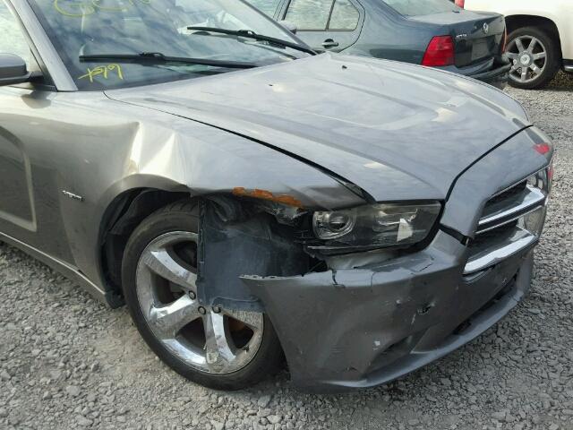 2B3CL5CT3BH571876 - 2011 DODGE CHARGER R/ GRAY photo 9