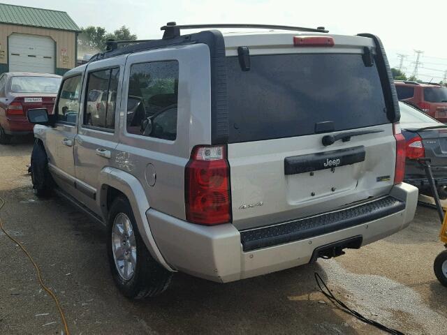 1J8HG48P47C668800 - 2007 JEEP COMMANDER Gümüş foto 3