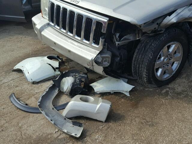 1J8HG48P47C668800 - 2007 JEEP COMMANDER Gümüş foto 9