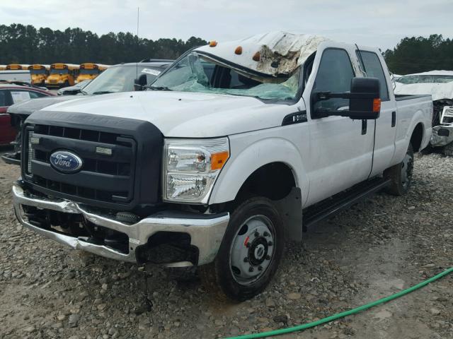 1FT7W3B62FED69244 - 2015 FORD F350 SUPER WHITE photo 2