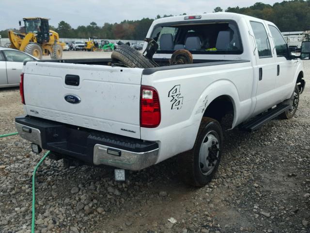 1FT7W3B62FED69244 - 2015 FORD F350 SUPER WHITE photo 4