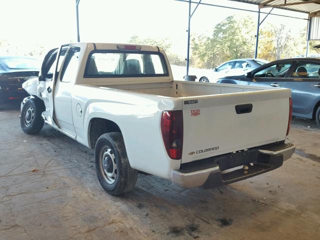 1GCCS198068186039 - 2006 CHEVROLET COLORADO WHITE photo 3