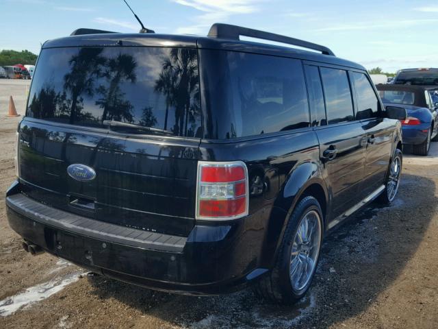 2FMDK51C59BA08054 - 2009 FORD FLEX SE BLACK photo 4