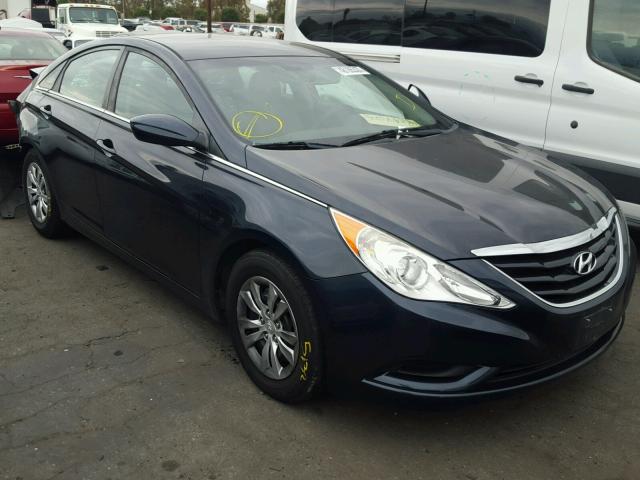 5NPEB4AC6CH354029 - 2012 HYUNDAI SONATA GLS BLUE photo 1