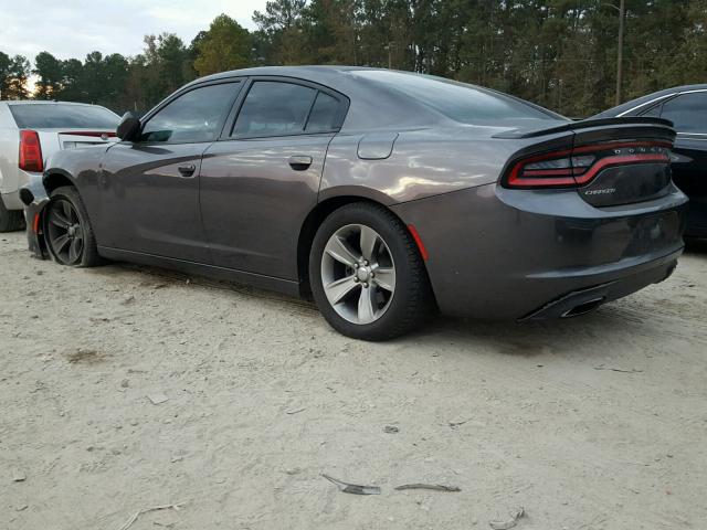 2C3CDXBG7FH500962 - 2015 DODGE CHARGER SE GRAY photo 3