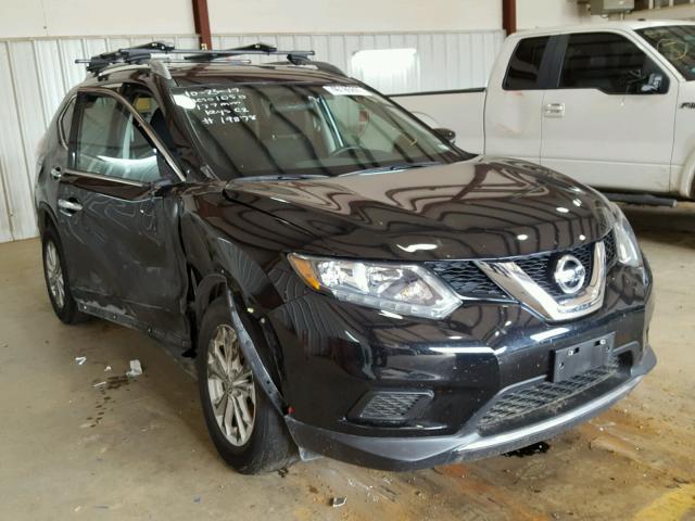 5N1AT2MV8EC756111 - 2014 NISSAN ROGUE S BLACK photo 1