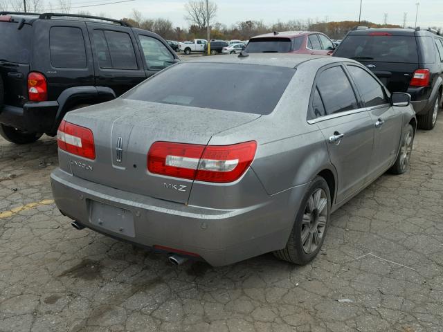 3LNHM26T48R622371 - 2008 LINCOLN MKZ GRAY photo 4