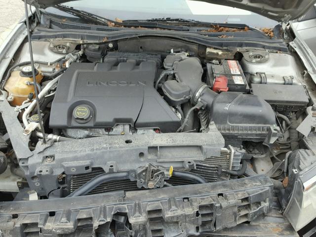 3LNHM26T48R622371 - 2008 LINCOLN MKZ GRAY photo 7