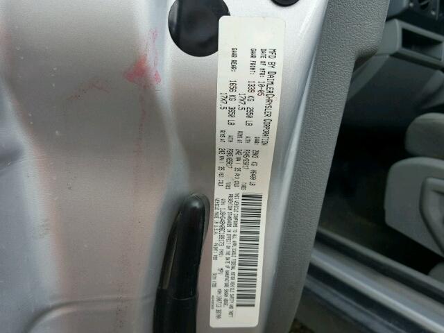 1J8HG48N06C189173 - 2006 JEEP COMMANDER Boz foto 10