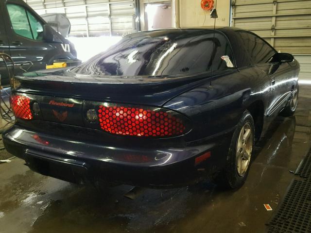 2G2FS22K212114732 - 2001 PONTIAC FIREBIRD BLUE photo 4