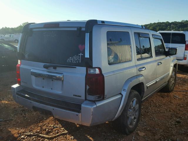 1J8HG68258C200415 - 2008 JEEP COMMANDER 银色 照片 4