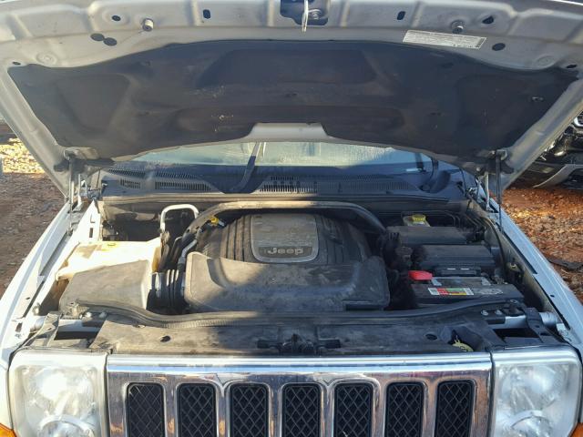 1J8HG68258C200415 - 2008 JEEP COMMANDER 银色 照片 7