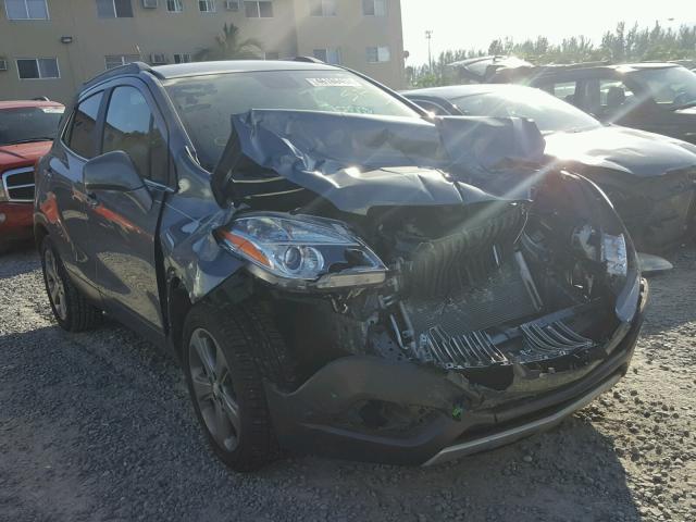 KL4CJASB7DB097541 - 2013 BUICK ENCORE GRAY photo 1