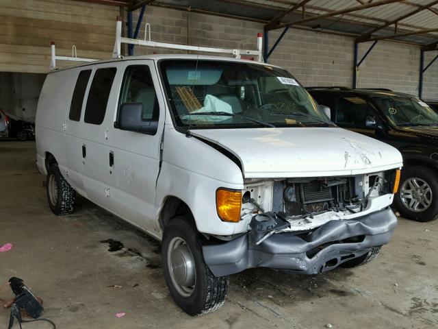 1FTNE24L06DA93529 - 2006 FORD ECONOLINE WHITE photo 1