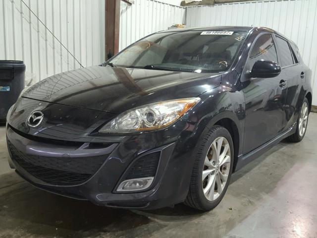 JM1BL1K5XB1431439 - 2011 MAZDA 3 S BLACK photo 2