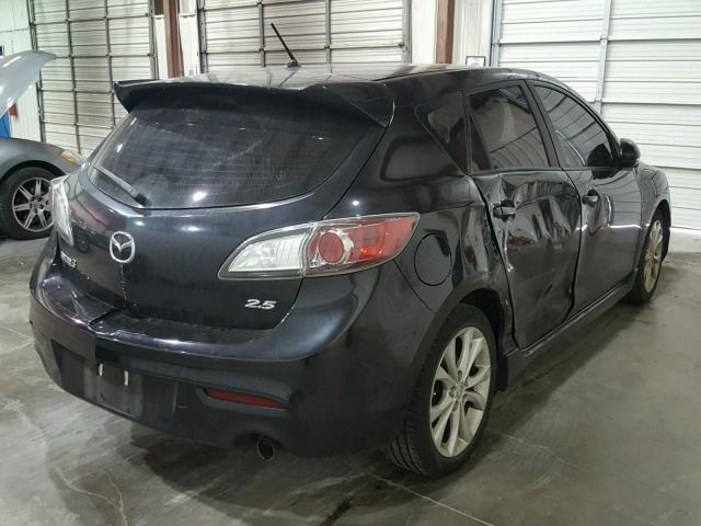 JM1BL1K5XB1431439 - 2011 MAZDA 3 S BLACK photo 4