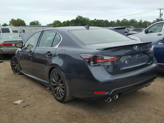 JTHBP1BL4JA002524 - 2018 LEXUS GS-F BLACK photo 3