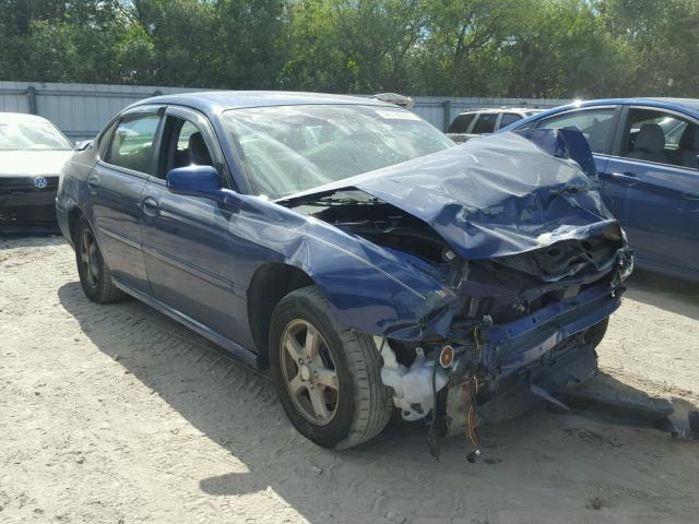 2G1WH52K259316441 - 2005 CHEVROLET IMPALA LS BLUE photo 1