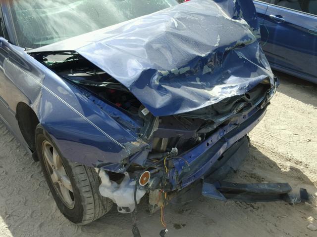 2G1WH52K259316441 - 2005 CHEVROLET IMPALA LS BLUE photo 9