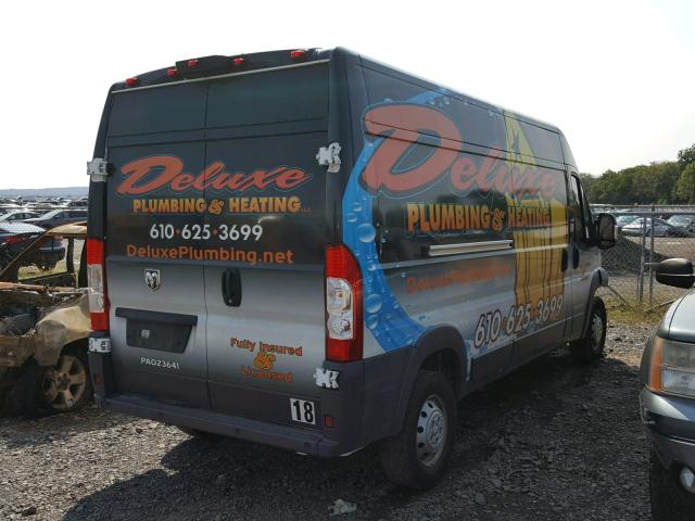 3C6TRVDG7HE524568 - 2017 RAM PROMASTER 双色 照片 4