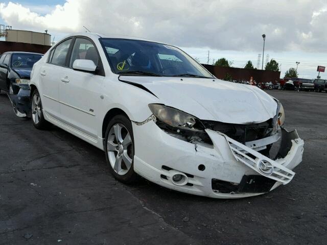 JM1BK324X61449984 - 2006 MAZDA 3 S WHITE photo 1