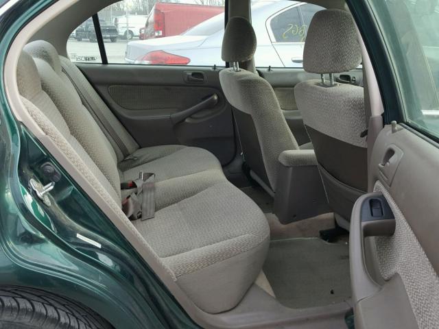 2HGEJ8646XH565436 - 1999 HONDA CIVIC EX 绿色 照片 6