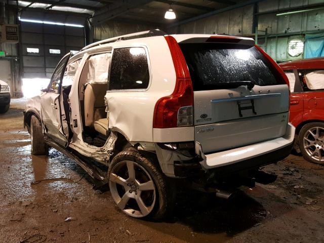 YV4CT852491503905 - 2009 VOLVO XC90 WHITE photo 3