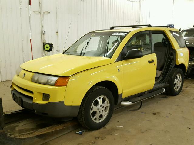 5GZCZ63B93S815145 - 2003 SATURN VUE YELLOW photo 2