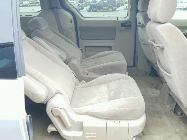 2FMZA52284BA17709 - 2004 FORD FREESTAR S SILVER photo 6