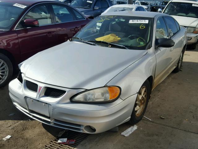 1G2NE52F44C253322 - 2004 PONTIAC GRAND AM S 银色 照片 2