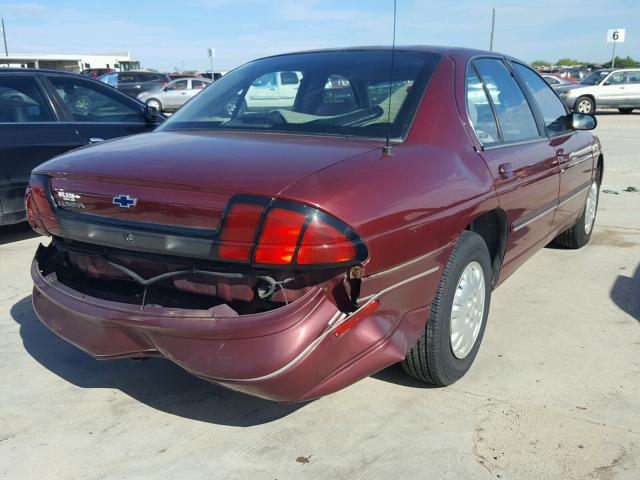 2G1WL52M5X9225599 - 1999 CHEVROLET LUMINA BAS 勃艮第红 照片 4