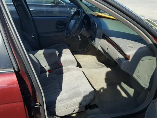 2G1WL52M5X9225599 - 1999 CHEVROLET LUMINA BAS 勃艮第红 照片 5