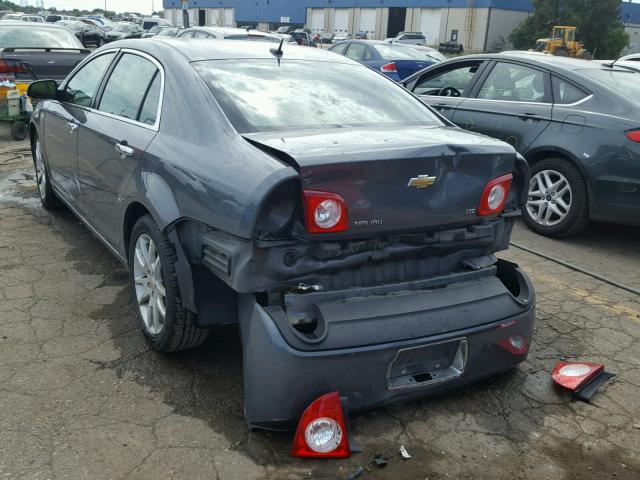 1G1ZK577284272676 - 2008 CHEVROLET MALIBU LTZ 灰色 照片 3